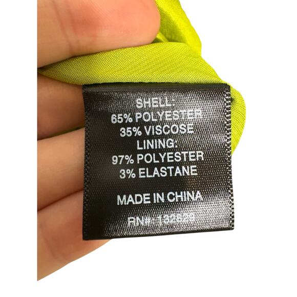 House of Harlow 1960 Antonia Gown Satin Off Shoulder Formal Evening Green Size M - Picture 13 of 13